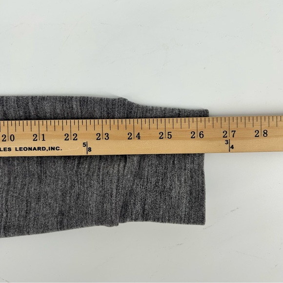 Spyder Active Hoodie Womens XL Gray Fleece Thumbhole Pullover Cozy Cabincore - Picture 7 of 8